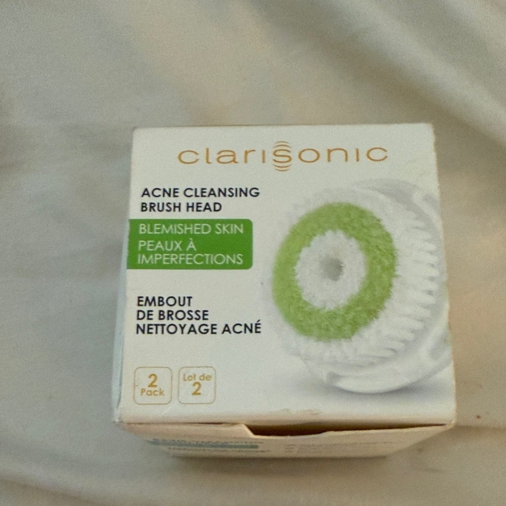 Clarisonic Acne Cleansing Brush Head - White and Green